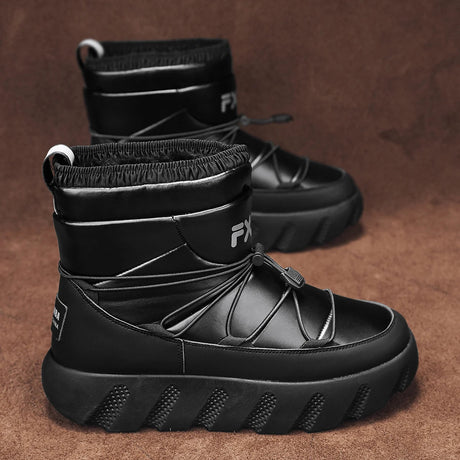 Men’s Waterproof Plush Winter Boots | Men's Snow Boots by Anwer Fancy | Worldwide Shipping