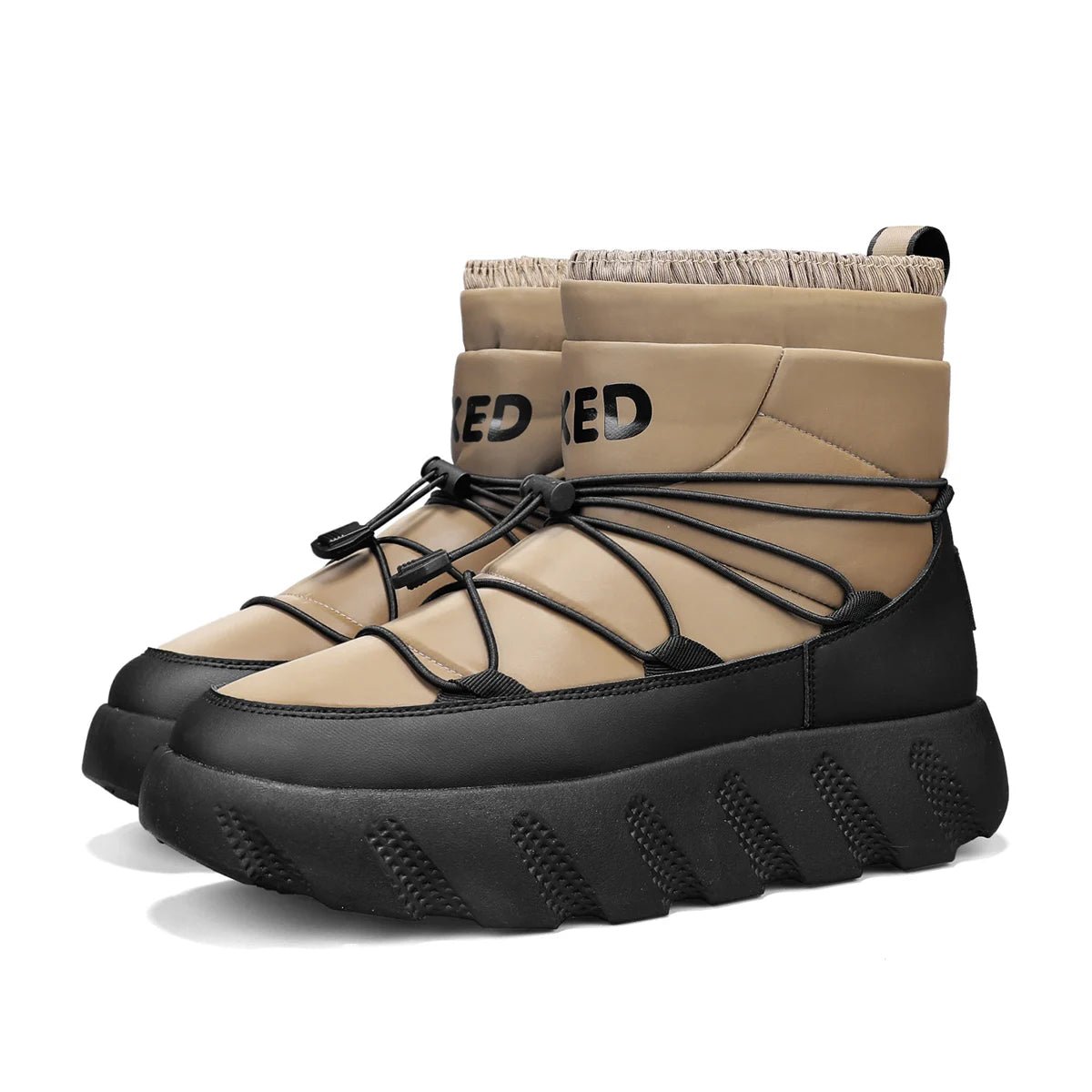 Men’s Waterproof Plush Winter Boots | Men's Snow Boots by Anwer Fancy | Worldwide Shipping