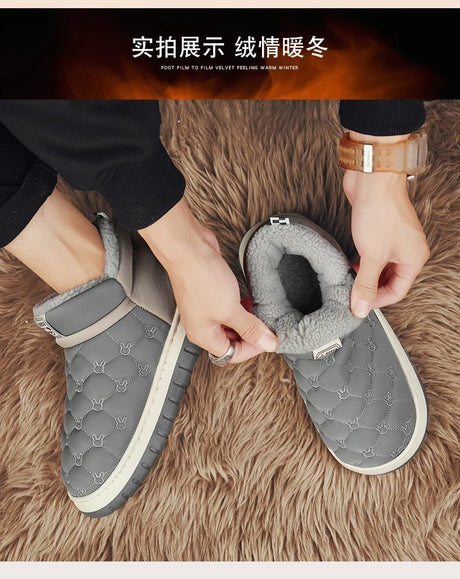 Men’s Waterproof Plush Winter Snow Boots | Men's Snow Boots by Anwer Fancy | Worldwide Shipping