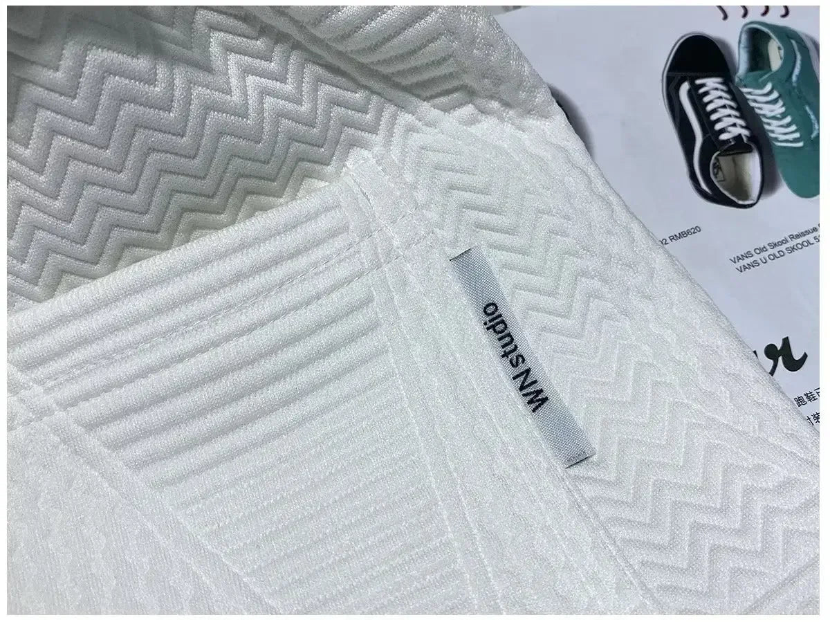 Men’s Wave Pattern Sports Shorts | by Anwer Fancy | Worldwide Shipping