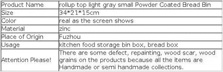 Metal Bread Box with Lid | by Anwer Fancy | Worldwide Shipping