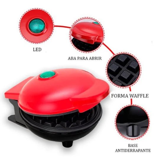 Mini Electric Waffle Maker | by Anwer Fancy | Worldwide Shipping