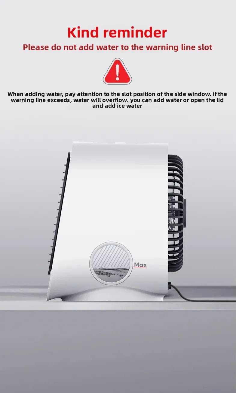 Mini Portable Air Conditioner Fan | by Anwer Fancy | Worldwide Shipping