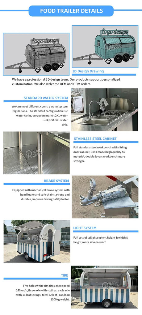 Mobile Food Trailer Catering Truck | by Anwer Fancy | Worldwide Shipping