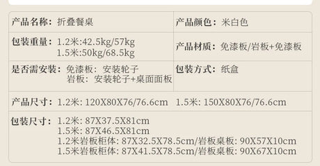 Nordic Dining Table for 8 | by Anwer Fancy | Worldwide Shipping