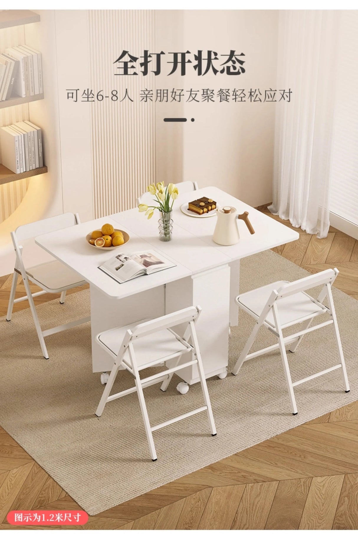 Nordic Dining Table for 8 | by Anwer Fancy | Worldwide Shipping