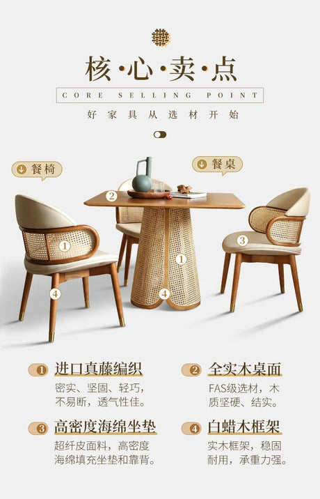 Nordic Luxury Dining Table | by Anwer Fancy | Worldwide Shipping