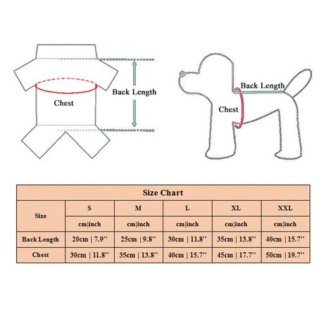 Pet Bear Vest Pajamas | by Anwer Fancy | Worldwide Shipping