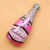 Pink Champagne Balloon Decoration | by Anwer Fancy | Worldwide Shipping