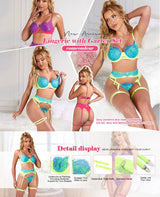 Plus Size Lace Lingerie Set | by Anwer Fancy | Worldwide Shipping