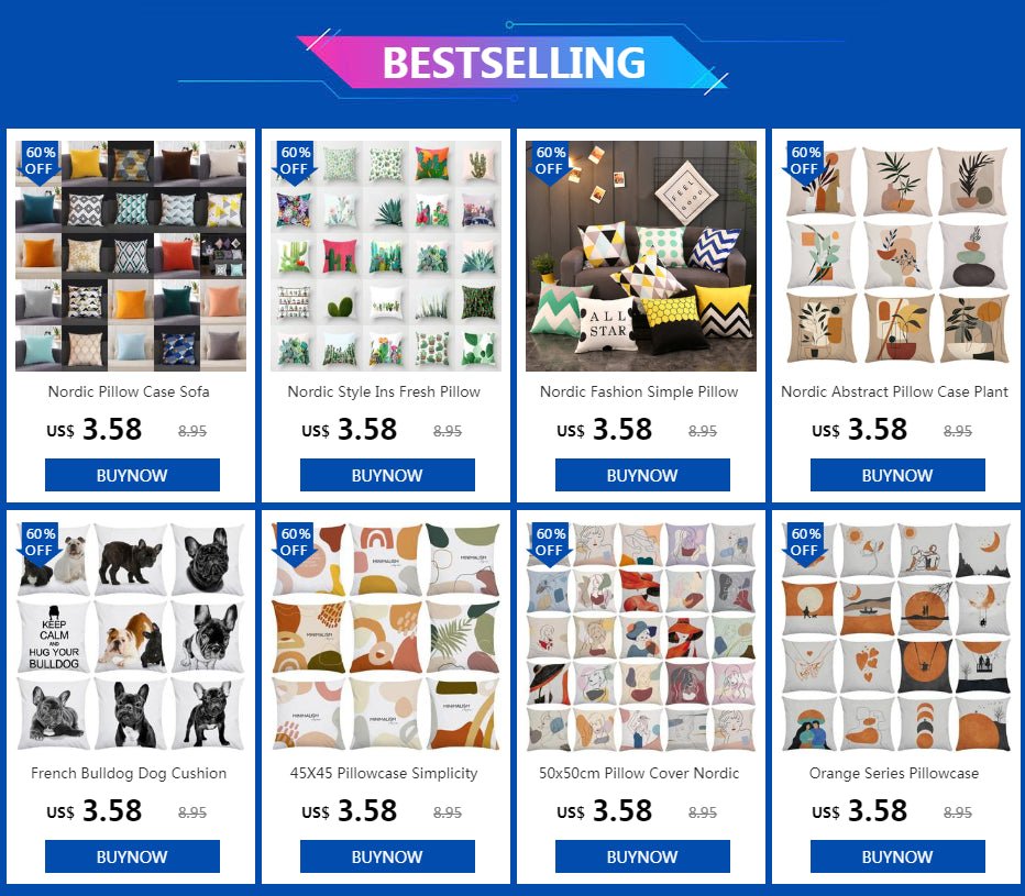 Plush Decorative Pillow Cover | by Anwer Fancy | Worldwide Shipping