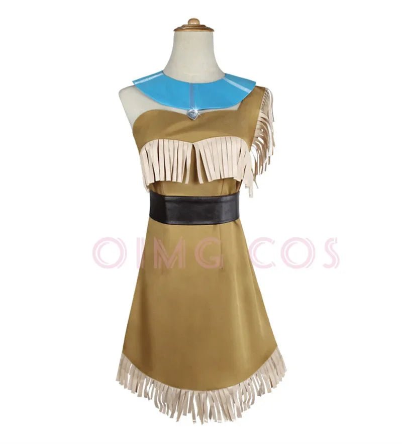 Pocahontas Princess Cosplay Costume | by Anwer Fancy | Worldwide Shipping