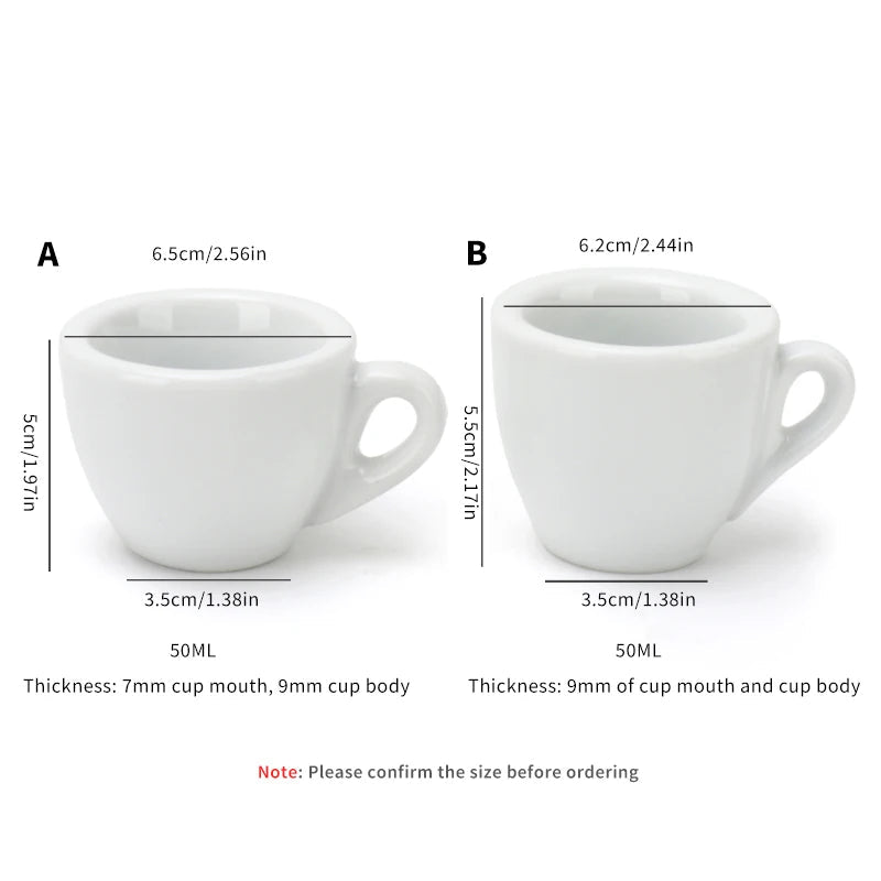 Porcelain Espresso Cup Set (50ml) | by Anwer Fancy | Worldwide Shipping