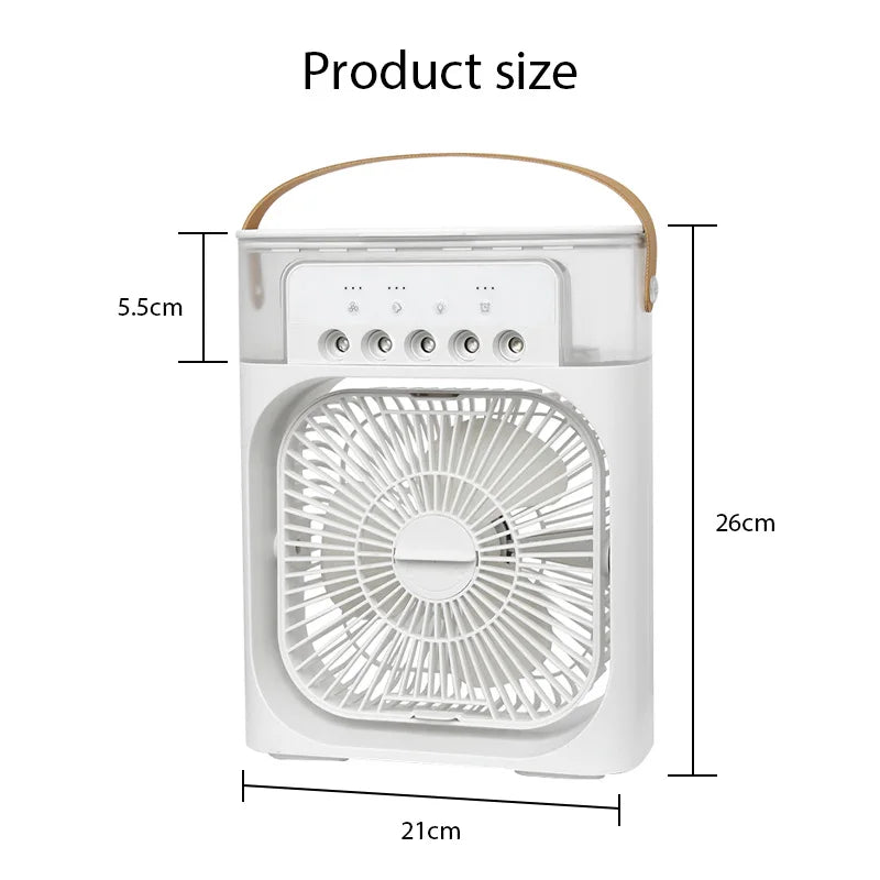 Portable 3 - in - 1 Air Cooler Fan | by Anwer Fancy | Worldwide Shipping