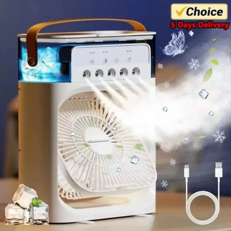 Portable 3 - in - 1 Air Cooler Fan | by Anwer Fancy | Worldwide Shipping