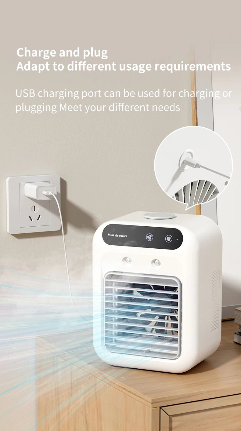 Portable Car Air Cooler Humidifier | by Anwer Fancy | Worldwide Shipping