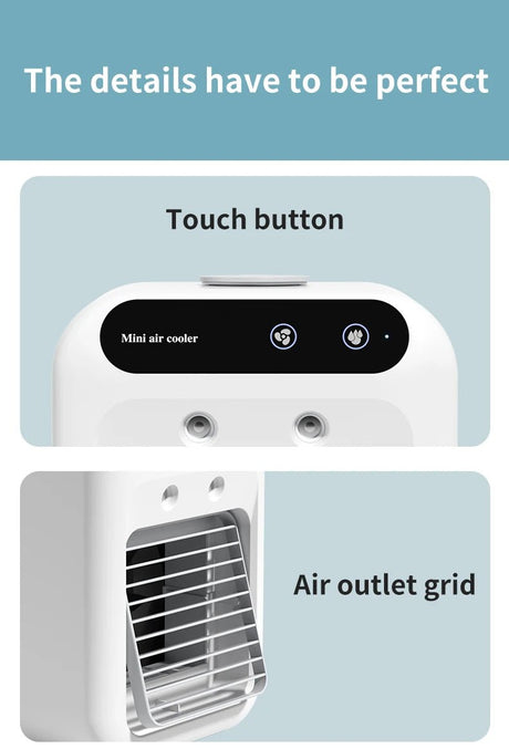 Portable Car Air Cooler Humidifier | by Anwer Fancy | Worldwide Shipping