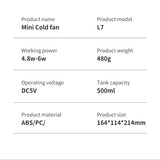 Portable Car Air Cooler Humidifier | by Anwer Fancy | Worldwide Shipping