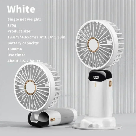 Portable Neck Fan Air Cooler | by Anwer Fancy | Worldwide Shipping