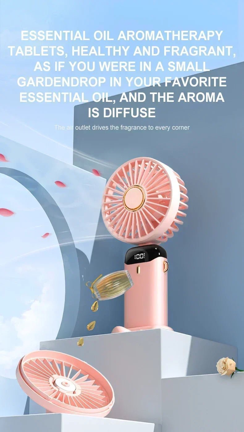 Portable Neck Fan Air Cooler | by Anwer Fancy | Worldwide Shipping