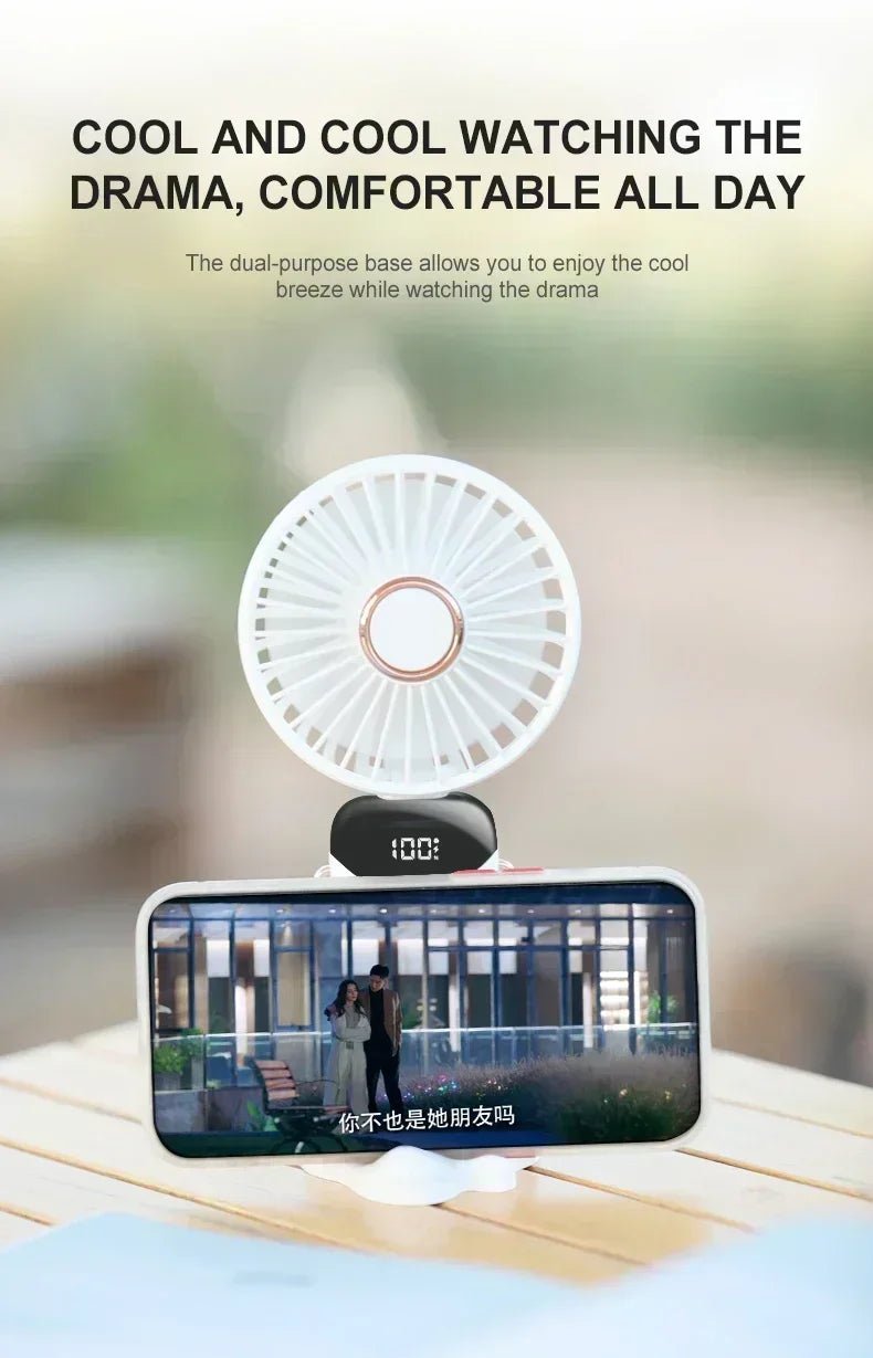Portable Neck Fan Air Cooler | by Anwer Fancy | Worldwide Shipping