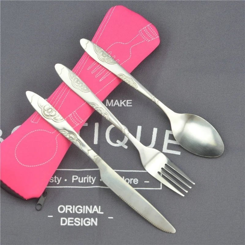 Portable Picnic Cutlery Set | by Anwer Fancy | Worldwide Shipping