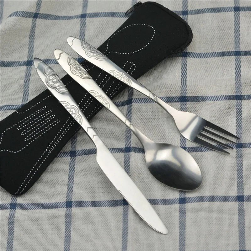 Portable Picnic Cutlery Set | by Anwer Fancy | Worldwide Shipping