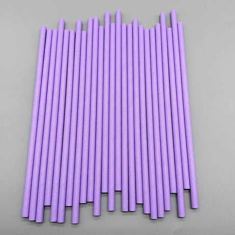 Purple Eco - Friendly Paper Straws | by Anwer Fancy | Worldwide Shipping