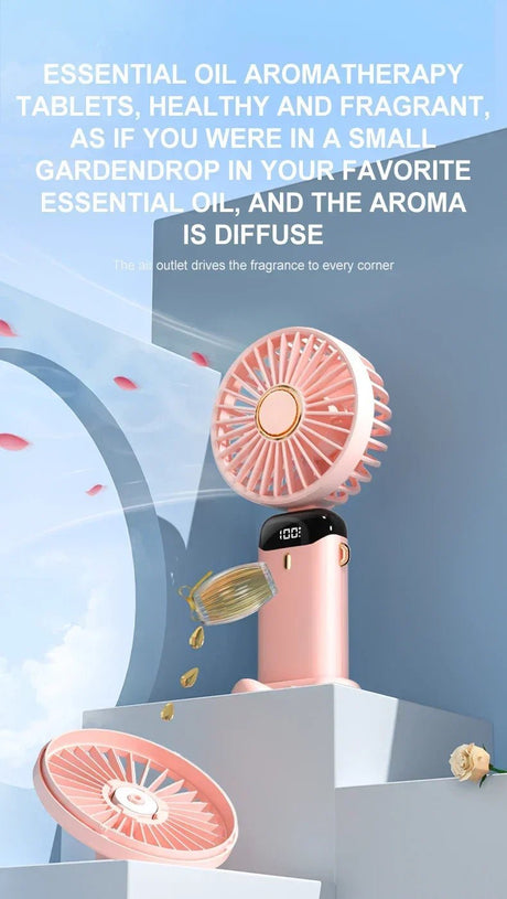 Rechargeable Neck Fan Air Conditioner | by Anwer Fancy | Worldwide Shipping