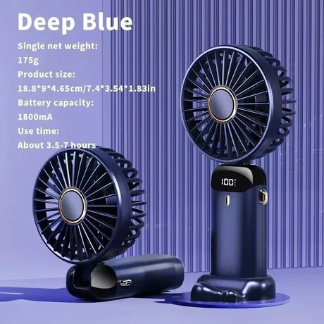 Rechargeable Neck Fan Air Conditioner | by Anwer Fancy | Worldwide Shipping