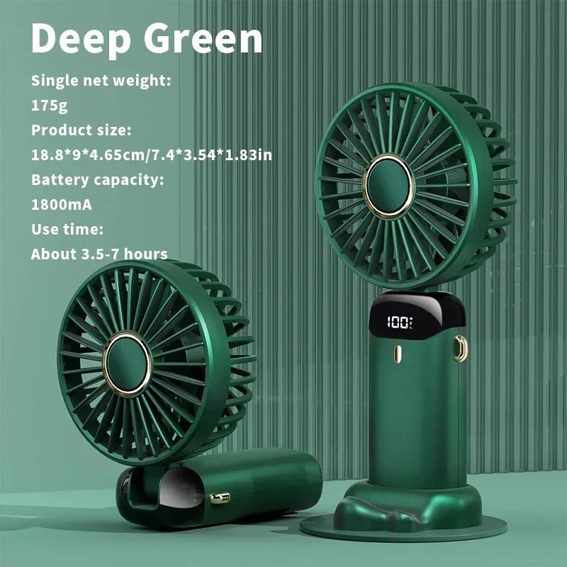 Rechargeable Neck Fan Air Conditioner | by Anwer Fancy | Worldwide Shipping