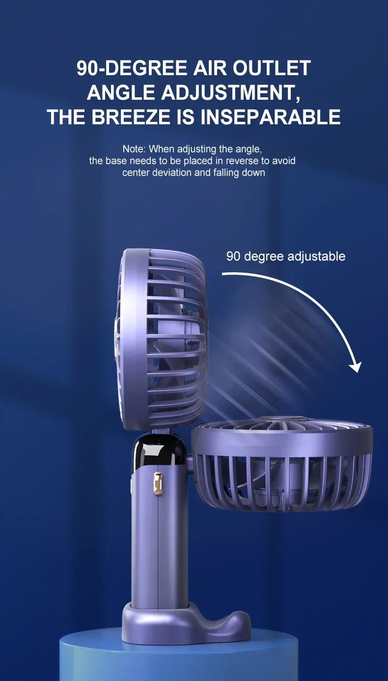 Rechargeable Neck Fan Air Conditioner | by Anwer Fancy | Worldwide Shipping