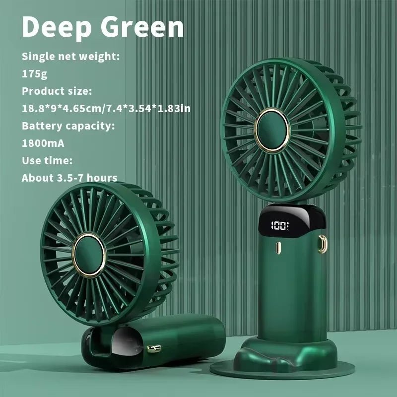 Rechargeable Neck Fan Air Conditioner | by Anwer Fancy | Worldwide Shipping