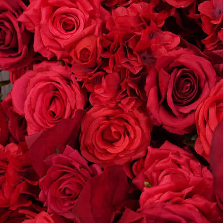 Red Rose Flower Row Decoration | by Anwer Fancy | Worldwide Shipping