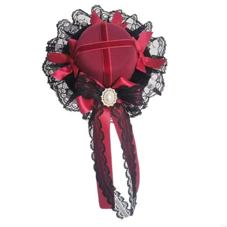 Ribbon Bowknot Veil Hat | by Anwer Fancy | Worldwide Shipping