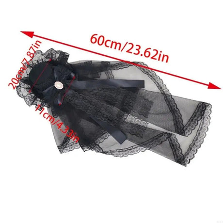 Ribbon Bowknot Veil Hat | by Anwer Fancy | Worldwide Shipping