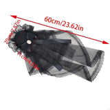 Ribbon Bowknot Veil Hat | by Anwer Fancy | Worldwide Shipping