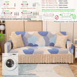 Romantic Ruffled Sofa Cover | by Anwer Fancy | Worldwide Shipping