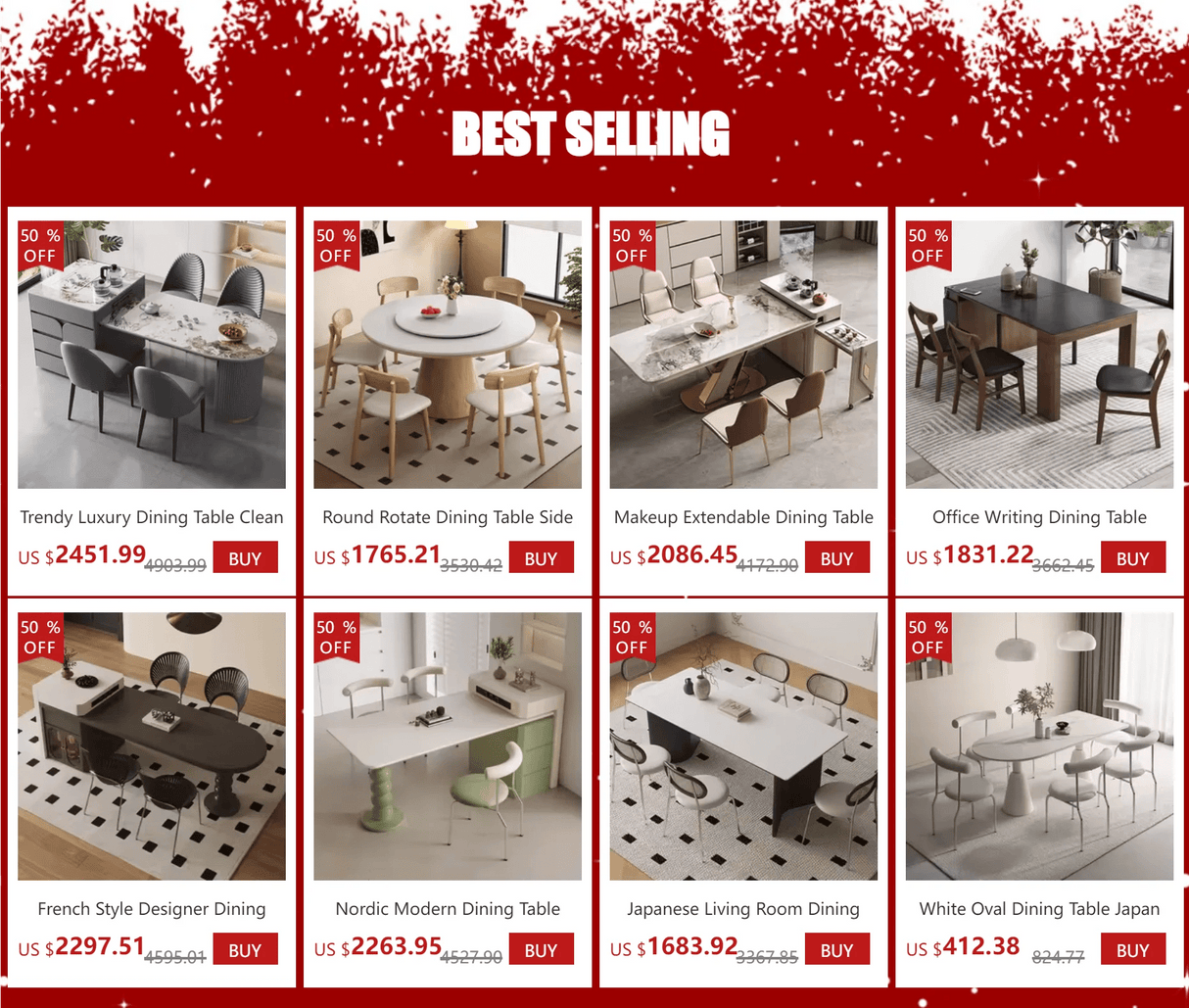 Rotating Metal Dining Table | by Anwer Fancy | Worldwide Shipping