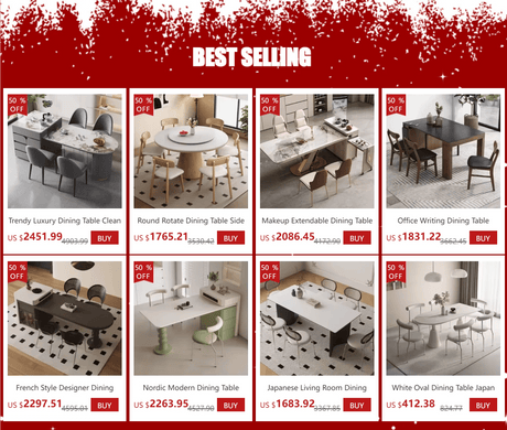 Rotating Metal Dining Table | by Anwer Fancy | Worldwide Shipping