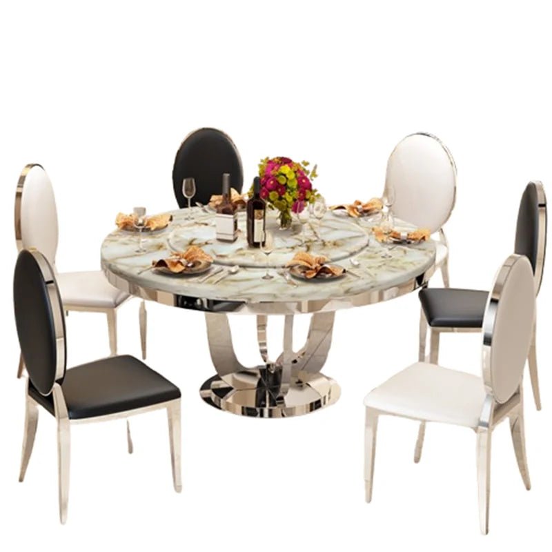 Rotating Metal Dining Table | by Anwer Fancy | Worldwide Shipping