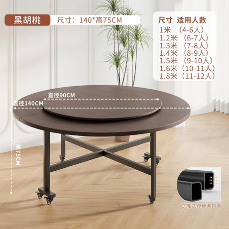 Round Foldable Dining Table | by Anwer Fancy | Worldwide Shipping