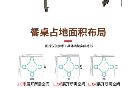 Round Foldable Dining Table | by Anwer Fancy | Worldwide Shipping