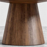 Round Walnut Dining Table | by Anwer Fancy | Worldwide Shipping