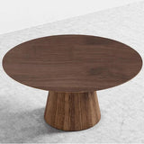Round Walnut Dining Table | by Anwer Fancy | Worldwide Shipping