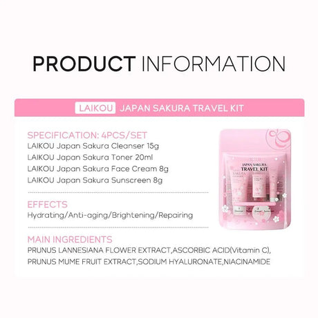 Sakura Skincare Gift Set | by Anwer Fancy | Worldwide Shipping