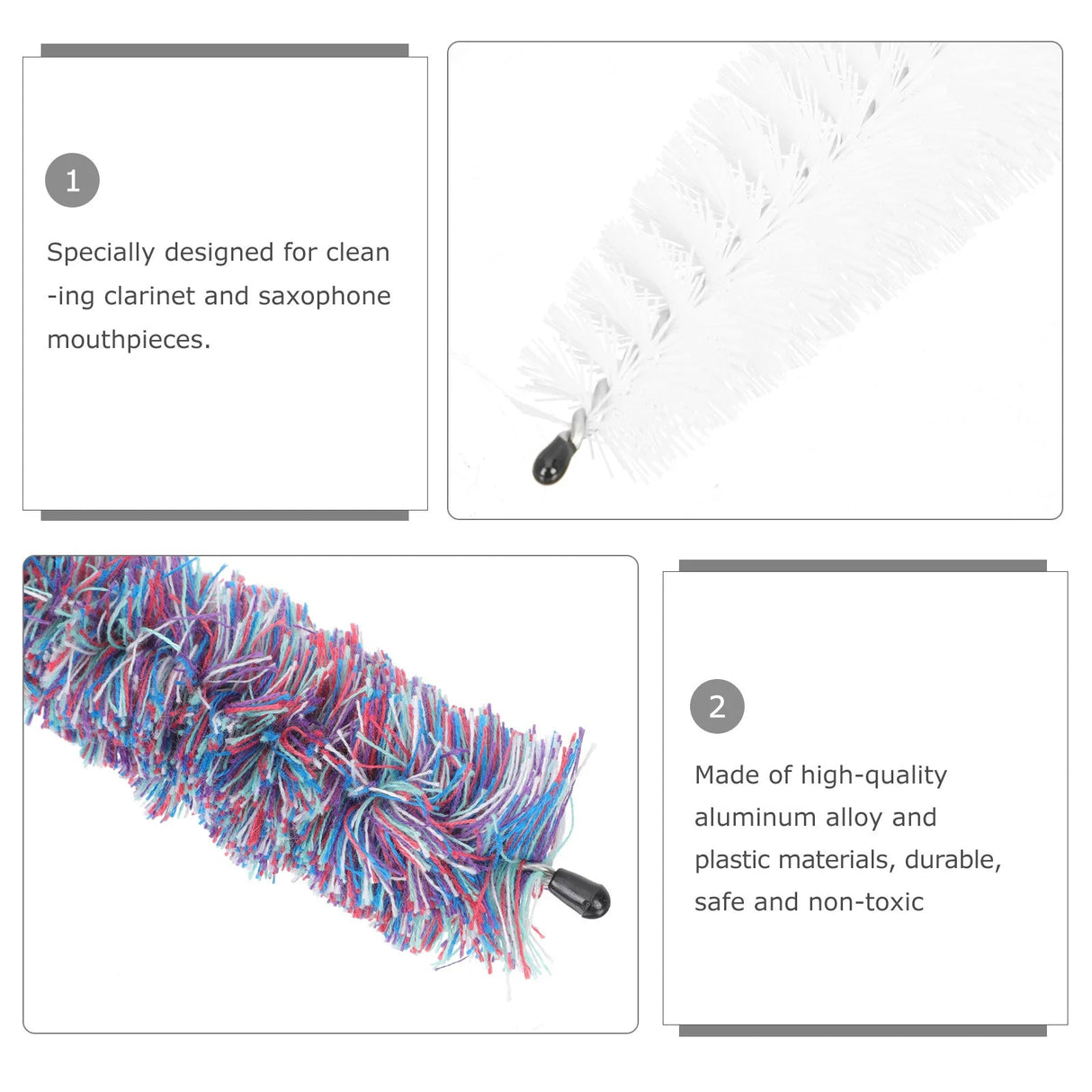 Saxophone Cleaning Brush Kit | by Anwer Fancy | Worldwide Shipping