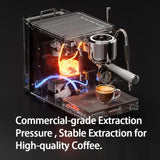 Semi - Automatic Espresso Coffee Machine | by Anwer Fancy | Worldwide Shipping