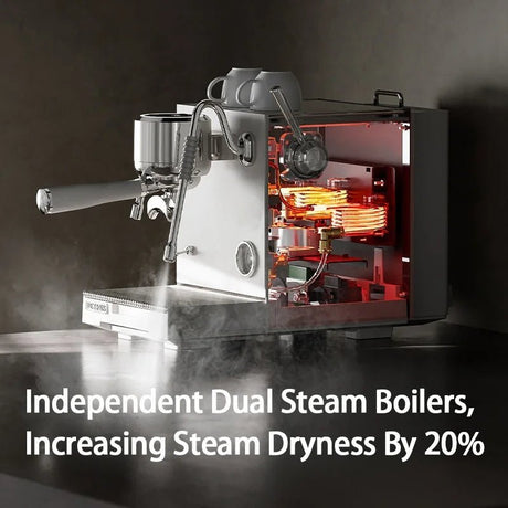 Semi - Automatic Espresso Coffee Machine | by Anwer Fancy | Worldwide Shipping