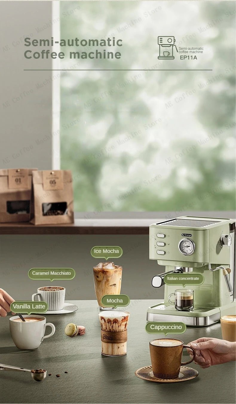 Semi - Automatic Espresso Machine | by Anwer Fancy | Worldwide Shipping